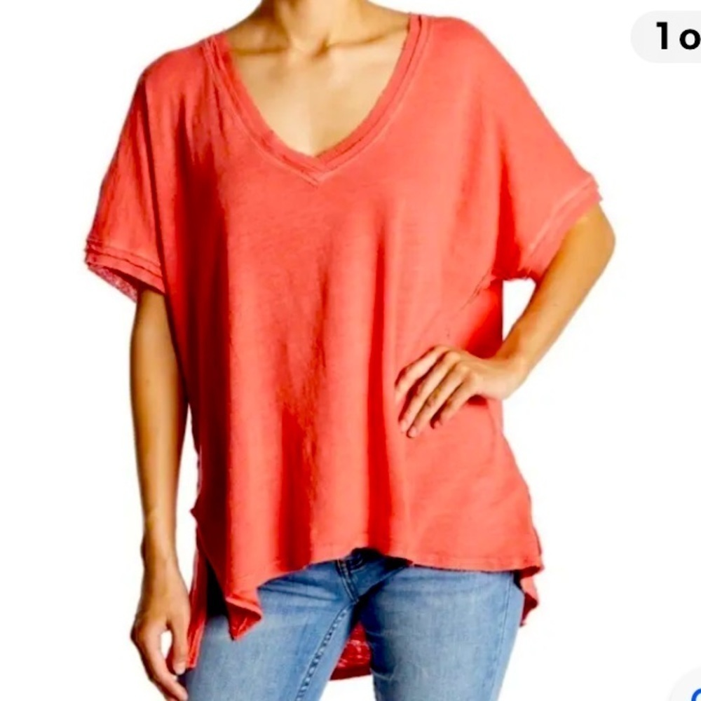 Free People Oversized Small tee